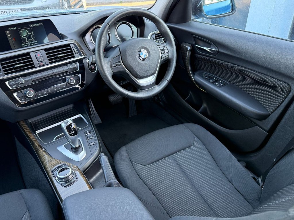 USED 2017 67 BMW 1 SERIES 1.5 118i SE Hatchback 5dr Petrol Auto Euro 6 (s/s) (136 ps) AUTO+SENSORS+SAT NAV+REAR CAM