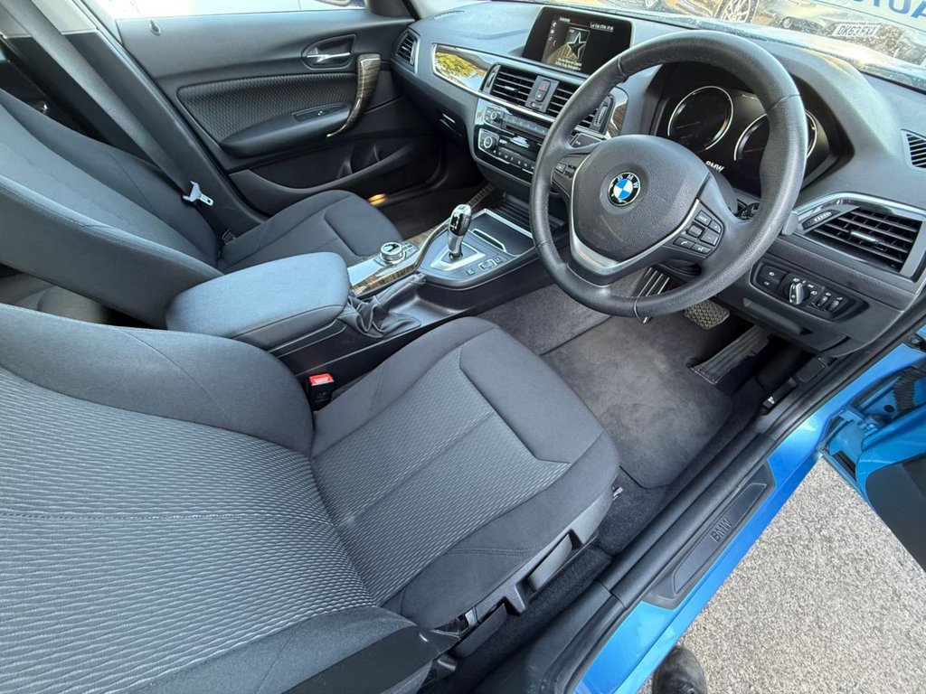 USED 2017 67 BMW 1 SERIES 1.5 118i SE Hatchback 5dr Petrol Auto Euro 6 (s/s) (136 ps) AUTO+SENSORS+SAT NAV+REAR CAM