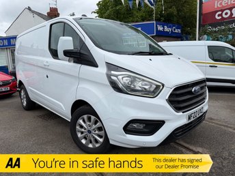 2022 FORD TRANSIT CUSTOM 2.0 300 EcoBlue Limited Panel Van 5dr Diesel Manual L1 H1 Euro 6 (s/s) (130 ps) &pound;14999.00