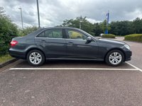 USED 2013 13 MERCEDES-BENZ E-CLASS 2.1 E220 CDI BlueEfficiency SE Saloon 4dr Diesel G-Tronic+ Euro 5 (s/s) (170 ps) PARKING SENSORS / HEATED SEATS