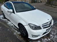 USED 2012 62 MERCEDES-BENZ C-CLASS 2.1 C250 CDI BlueEfficiency AMG Sport Plus Coupe 2dr Diesel G-Tronic+ Euro 5 (s/s) (204 ps) TURBO DIESEL, AUTOMATIC, SERVICE HISTORY