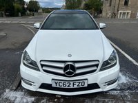 USED 2012 62 MERCEDES-BENZ C-CLASS 2.1 C250 CDI BlueEfficiency AMG Sport Plus Coupe 2dr Diesel G-Tronic+ Euro 5 (s/s) (204 ps) TURBO DIESEL, AUTOMATIC, SERVICE HISTORY