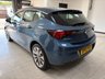 USED 2015 65 VAUXHALL ASTRA BLUE VAUXHALL ASTRA DESIGN ECOFLEX S/S 