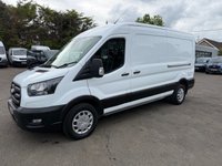 USED 2023 73 FORD TRANSIT 2.0 350 EcoBlue Trend Panel Van 5dr Diesel Manual FWD L3 H2 Euro 6 (s/s) (130 ps) 1 OWNER ONLY 36K MILES MEDIA TOUCH SCREEN REVERSE CAMERA COMES WITH 1 YEARS MOT AND SERVICE
