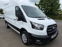 USED 2023 73 FORD TRANSIT 2.0 350 EcoBlue Trend Panel Van 5dr Diesel Manual FWD L3 H2 Euro 6 (s/s) (130 ps) 1 OWNER ONLY 36K MILES MEDIA TOUCH SCREEN REVERSE CAMERA COMES WITH 1 YEARS MOT AND SERVICE