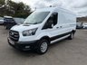 USED 2023 73 FORD TRANSIT 2.0 350 EcoBlue Trend Panel Van 5dr Diesel Manual FWD L3 H2 Euro 6 (s/s) (130 ps) 1 OWNER ONLY 36K MILES MEDIA TOUCH SCREEN REVERSE CAMERA COMES WITH 1 YEARS MOT AND SERVICE