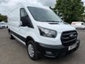 USED 2023 73 FORD TRANSIT 2.0 350 EcoBlue Trend Panel Van 5dr Diesel Manual FWD L3 H2 Euro 6 (s/s) (130 ps) 1 OWNER ONLY 36K MILES MEDIA TOUCH SCREEN REVERSE CAMERA COMES WITH 1 YEARS MOT AND SERVICE