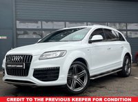 USED 2015 15 AUDI Q7 3.0 TDI V6 S line Sport Edition {7 seats} SUV 5dr Diesel Tiptronic quattro (s/s) (245 ps) ***CAMERA+BOSE+H/SEATS+33K*** (Bose,Camera,Nav,Cruise,7Seats,33K,H/Seats!)