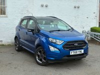 USED 2019 68 FORD ECOSPORT 1.0T EcoBoost GPF ST-Line SUV 5dr Petrol Auto Euro 6 (s/s) (125 ps) THIS FANTASIC LOOKING AUTO COME WITH 2 KEYS,CLIMATE ,MEDIA,REVERSE CAMERA AND MUCH MORE..