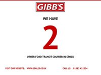 USED 2018 68 FORD TRANSIT COURIER 1.5 TDCi Trend Panel Van 5dr Diesel Manual L1 Euro 6 (100 ps) AIRCON/EURO 6/TOUCHSCREEN/BLUETOOTH