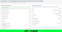 USED 2022 22 HONDA HR-V 1.5 h i-MMD Elegance SUV 5dr Petrol Hybrid CVT Euro 6 (s/s) (131 ps) 1 Owner From Brand New  |  Set of 2 Keys