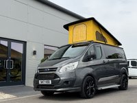 USED 2017 17 FORD TRANSIT CUSTOM CAMPER 2.0 TDCi 270 Limited Panel Van 5dr Diesel Manual L1 H1 (157 g/km, 128 bhp) RS EDITION CAMPERVAN