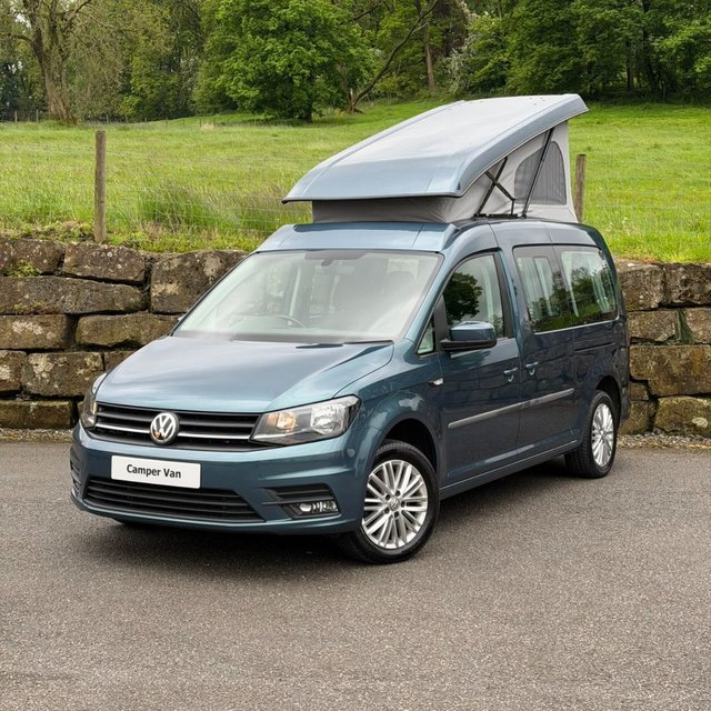 2018 VOLKSWAGEN CADDY MAXI 2.0 TDi C20 Maxi Combi Van 5dr Diesel Manual 2 berth Campervan  &pound;24995.00