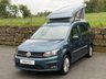 USED 2018 68 VOLKSWAGEN CADDY MAXI 2.0 TDi C20 Maxi Combi Van 5dr Diesel Manual 2 berth Campervan  2018 VW Caddy Maxi 2 berth campervan with pop top