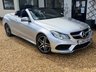 USED 2013 63 MERCEDES-BENZ E-CLASS 2.1 E220 CDI AMG Sport Cabriolet 2dr Diesel G-Tronic+ Euro 5 (s/s) (170 ps) 2 Former Keepers, 58.9 MPG, Heated Seats & Neck Scarf