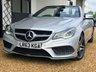 USED 2013 63 MERCEDES-BENZ E-CLASS 2.1 E220 CDI AMG Sport Cabriolet 2dr Diesel G-Tronic+ Euro 5 (s/s) (170 ps) 2 Former Keepers, 58.9 MPG, Heated Seats & Neck Scarf