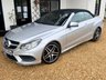 USED 2013 63 MERCEDES-BENZ E-CLASS 2.1 E220 CDI AMG Sport Cabriolet 2dr Diesel G-Tronic+ Euro 5 (s/s) (170 ps) 2 Former Keepers, 58.9 MPG, Heated Seats & Neck Scarf