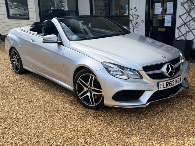 View our Mercedes-Benz E-Class 2.1 E220 CDI AMG Sport Cabriolet 2dr Diesel G-Tronic+ Euro 5 (s/s) (170 ps)