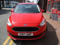 USED 2017 17 FORD C-MAX 1.6 Ti-VCT Zetec MPV 5dr Petrol Manual Euro 6 (125 ps) STUNNING EXAMPLE ,12 MONTHS MOT ,6 MONTHS WARRANTY ,7 SERVICE STAMPS ,SAT-NAV ,PARKING SENSORS ,PRIVACY GLASS ,AIR-CON ,ALLOYS ,2 KEYS , 