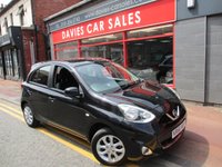USED 2016 66 NISSAN MICRA 1.2 Acenta Hatchback 5dr Petrol Manual Euro 6 (80 ps) �&pound;35 ROAD TAX ,6 MONTHS WARRANTY ,6 SERVICE STAMPS ,ALLOYS ,CLIMATE CONTROL ,2 KEYS ,PRISTINE EXAMPLE , 