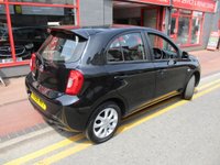 USED 2016 66 NISSAN MICRA 1.2 Acenta Hatchback 5dr Petrol Manual Euro 6 (80 ps) �&pound;35 ROAD TAX ,6 MONTHS WARRANTY ,6 SERVICE STAMPS ,ALLOYS ,CLIMATE CONTROL ,2 KEYS ,PRISTINE EXAMPLE , 