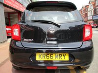 USED 2016 66 NISSAN MICRA 1.2 Acenta Hatchback 5dr Petrol Manual Euro 6 (80 ps) �&pound;35 ROAD TAX ,6 MONTHS WARRANTY ,6 SERVICE STAMPS ,ALLOYS ,CLIMATE CONTROL ,2 KEYS ,PRISTINE EXAMPLE , 