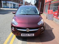 USED 2014 64 VAUXHALL ADAM 1.2 16v JAM Hatchback 3dr Petrol Manual Euro 5 (70 ps) 12 MONTHS MOT ,6 MONTHS WARRANTY ,ONE LADY OWNER  ,9 SERVICE STAMPS ,ALLOYS ,AIR-CON ,2 KEYS ,PRISTINE EXAMPLE , 