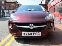 USED 2014 64 VAUXHALL ADAM 1.2 16v JAM Hatchback 3dr Petrol Manual Euro 5 (70 ps) 12 MONTHS MOT ,6 MONTHS WARRANTY ,ONE LADY OWNER  ,9 SERVICE STAMPS ,ALLOYS ,AIR-CON ,2 KEYS ,PRISTINE EXAMPLE , 