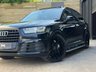 USED 2018 18 AUDI Q7 3.0 TDI V6 Black Edition SUV 5dr Diesel Tiptronic quattro Euro 6 (s/s) (272 ps) REV CAM+2OWNERS+SIDE STEPS+PAN ROOF