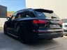 USED 2018 18 AUDI Q7 3.0 TDI V6 Black Edition SUV 5dr Diesel Tiptronic quattro Euro 6 (s/s) (272 ps) REV CAM+2OWNERS+SIDE STEPS+PAN ROOF
