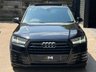 USED 2018 18 AUDI Q7 3.0 TDI V6 Black Edition SUV 5dr Diesel Tiptronic quattro Euro 6 (s/s) (272 ps) REV CAM+2OWNERS+SIDE STEPS+PAN ROOF