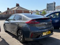 USED 2018 18 HYUNDAI IONIQ 1.6 h-GDi Premium SE Hatchback 5dr Petrol Hybrid DCT Euro 6 (s/s) (141 ps) GOOD CLEAN CONDITION THROUGHOUT. COMES WITH SERVICE HISTORY/ FRESH SERVICE AND LONG MOT. FINISHED IN METALLIC GREY. SPEC INCLUDES FRONT AND REAR PARKING SENSORS, ELECTRIC FRONT SEAT WITH MEMORY, HEATED/ COOL SEATS, AUTOMATIC LIGHTS AND WIPERS, SATNAV, BLUETOOTH, CRUISE CONTROL, REAR CAMERA, ISOFIX, FULL LEATHER, PADDLE SHIFT, TRACTION CONTROL, DAB RADIO, USB, AUX, A/C, DUAL CLIMATE CONTROL. + 3 MOTNHS WARRANTY + 12 MONTHS AA BREAKDOWN COVER