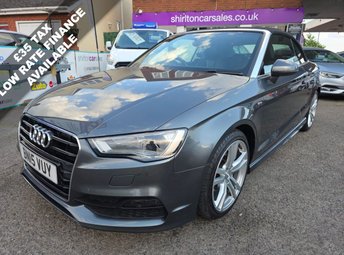 2015 AUDI A3 CABRIOLET 2.0 TDI S line Convertible 2dr Diesel S Tronic Euro 6 (s/s) (150 ps) SOLD