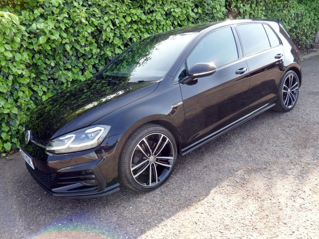 USED 2017 17 VOLKSWAGEN GOLF 2.0 TDI BlueMotion Tech GTD Hatchback 5dr Diesel Manual Euro 6 (s/s) (184 ps) 2Owners Heated Leather Rear Privacy