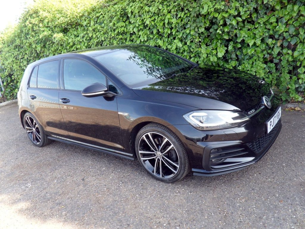 USED 2017 17 VOLKSWAGEN GOLF 2.0 TDI BlueMotion Tech GTD Hatchback 5dr Diesel Manual Euro 6 (s/s) (184 ps) 2Owners Heated Leather Rear Privacy