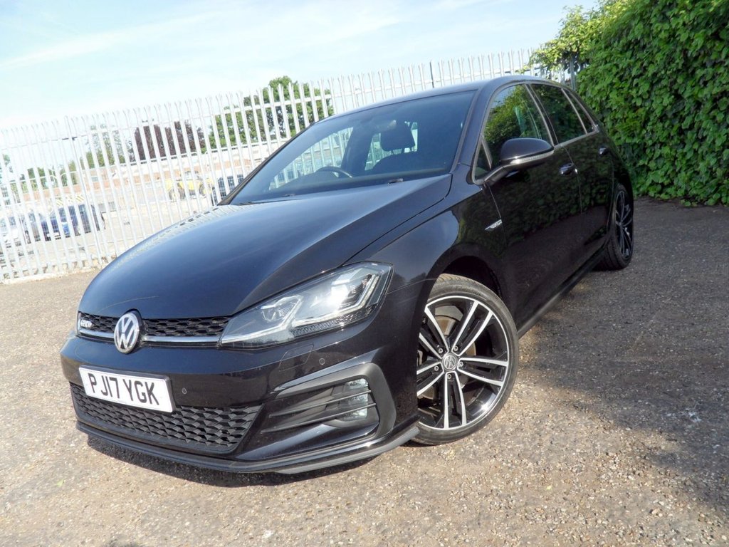 USED 2017 17 VOLKSWAGEN GOLF 2.0 TDI BlueMotion Tech GTD Hatchback 5dr Diesel Manual Euro 6 (s/s) (184 ps) 2Owners Heated Leather Rear Privacy