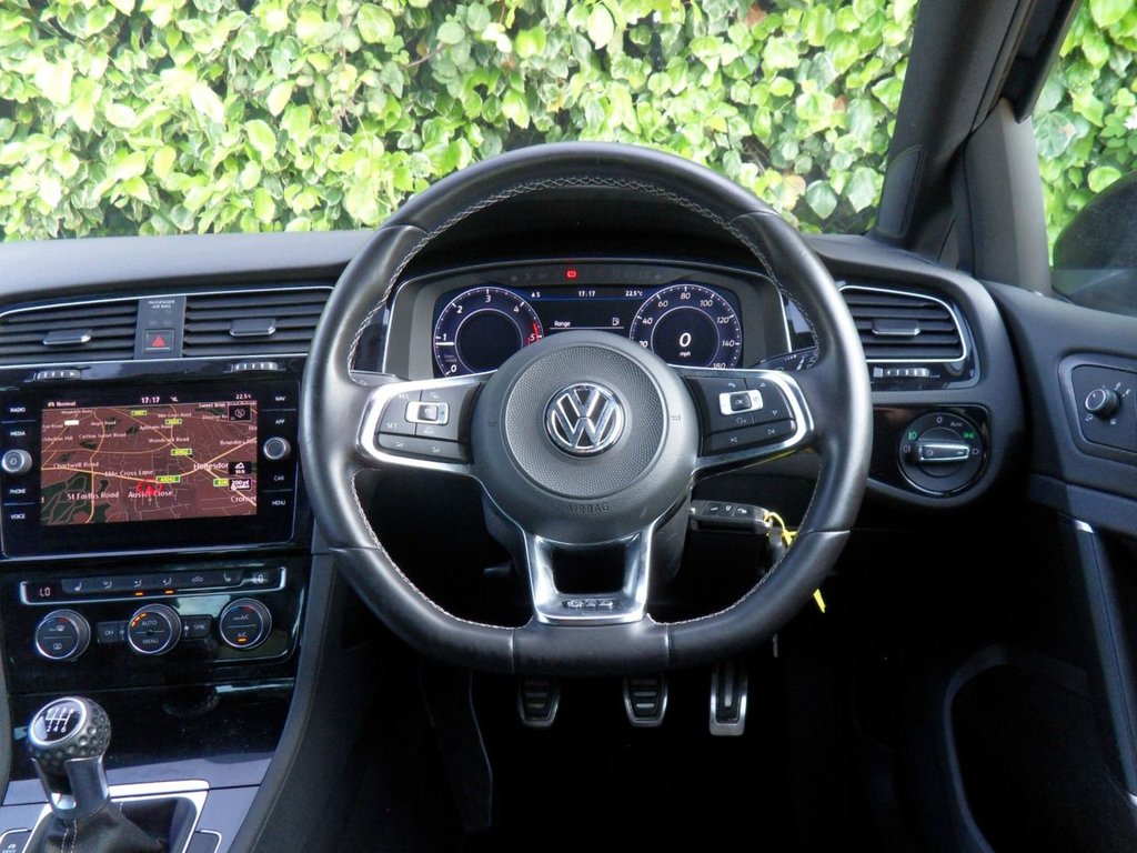 USED 2017 17 VOLKSWAGEN GOLF 2.0 TDI BlueMotion Tech GTD Hatchback 5dr Diesel Manual Euro 6 (s/s) (184 ps) 2Owners Heated Leather Rear Privacy