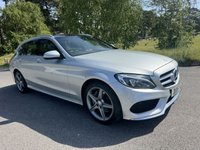 USED 2015 15 MERCEDES-BENZ C-CLASS 2.0 C200 AMG Line Estate 5dr Petrol 7G-Tronic+ Euro 6 (s/s) (184 ps) MERCEDES AMG LINE PREMIUM WITH PANORAMIC SUNROOF ONLY 68K FSH