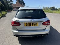 USED 2015 15 MERCEDES-BENZ C-CLASS 2.0 C200 AMG Line Estate 5dr Petrol 7G-Tronic+ Euro 6 (s/s) (184 ps) MERCEDES AMG LINE PREMIUM WITH PANORAMIC SUNROOF ONLY 68K FSH