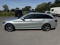 USED 2015 15 MERCEDES-BENZ C-CLASS 2.0 C200 AMG Line Estate 5dr Petrol 7G-Tronic+ Euro 6 (s/s) (184 ps) MERCEDES AMG LINE PREMIUM WITH PANORAMIC SUNROOF ONLY 68K FSH