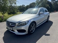 USED 2015 15 MERCEDES-BENZ C-CLASS 2.0 C200 AMG Line Estate 5dr Petrol 7G-Tronic+ Euro 6 (s/s) (184 ps) MERCEDES AMG LINE PREMIUM WITH PANORAMIC SUNROOF ONLY 68K FSH
