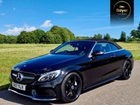 USED 2017 17 MERCEDES-BENZ C-CLASS 2.1 C250d AMG Line (Premium Plus) Cabriolet 2dr Diesel G-Tronic+ Euro 6 (s/s) (204 ps) FINANCE AVAILABLE