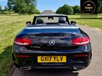 USED 2017 17 MERCEDES-BENZ C-CLASS 2.1 C250d AMG Line (Premium Plus) Cabriolet 2dr Diesel G-Tronic+ Euro 6 (s/s) (204 ps) FINANCE AVAILABLE