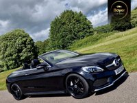USED 2017 17 MERCEDES-BENZ C-CLASS 2.1 C250d AMG Line (Premium Plus) Cabriolet 2dr Diesel G-Tronic+ Euro 6 (s/s) (204 ps) FINANCE AVAILABLE