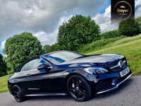 USED 2017 17 MERCEDES-BENZ C-CLASS 2.1 C250d AMG Line (Premium Plus) Cabriolet 2dr Diesel G-Tronic+ Euro 6 (s/s) (204 ps) FINANCE AVAILABLE