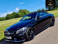 USED 2017 17 MERCEDES-BENZ C-CLASS 2.1 C250d AMG Line (Premium Plus) Cabriolet 2dr Diesel G-Tronic+ Euro 6 (s/s) (204 ps) FINANCE AVAILABLE