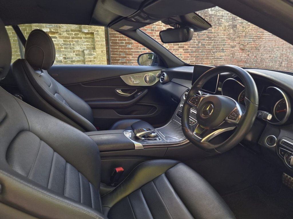 USED 2017 17 MERCEDES-BENZ C-CLASS 2.1 C250d AMG Line (Premium Plus) Cabriolet 2dr Diesel G-Tronic+ Euro 6 (s/s) (204 ps) FINANCE AVAILABLE