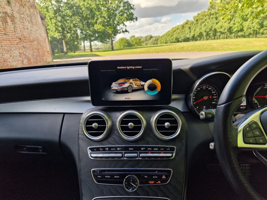 USED 2017 17 MERCEDES-BENZ C-CLASS 2.1 C250d AMG Line (Premium Plus) Cabriolet 2dr Diesel G-Tronic+ Euro 6 (s/s) (204 ps) FINANCE AVAILABLE