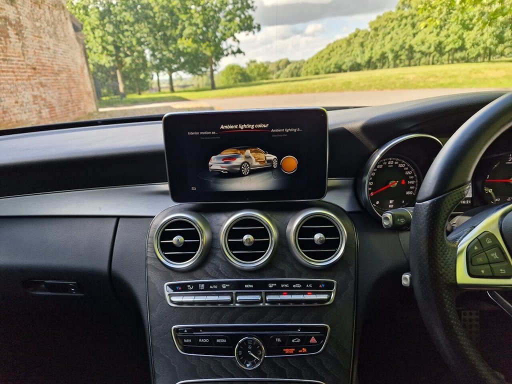USED 2017 17 MERCEDES-BENZ C-CLASS 2.1 C250d AMG Line (Premium Plus) Cabriolet 2dr Diesel G-Tronic+ Euro 6 (s/s) (204 ps) FINANCE AVAILABLE