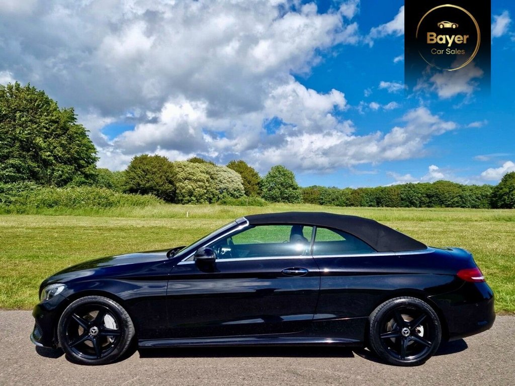 USED 2017 17 MERCEDES-BENZ C-CLASS 2.1 C250d AMG Line (Premium Plus) Cabriolet 2dr Diesel G-Tronic+ Euro 6 (s/s) (204 ps) FINANCE AVAILABLE